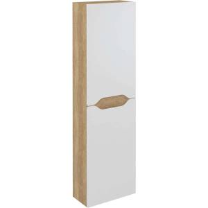 SAPHO Wave - Шкаф висок 40x140x20 см, 2x врати, P/L, бял/Алабама дъб WA250-3022 (WA250-3022)