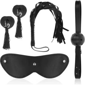  BDSM комплект за двойки, аксесоари за игра и изкушение - Ohmama Set (D-234705)