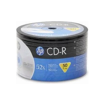 HP CD-R HP (Hewlett Pacard) 80min. /700mb. 52X - 50 бр. в целофан(Printable)