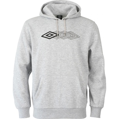 Umbro pánska mikina s kapucňou 100397146 sivá