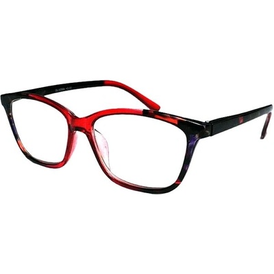 Glassa okuliare na čítanie G 128 červené
