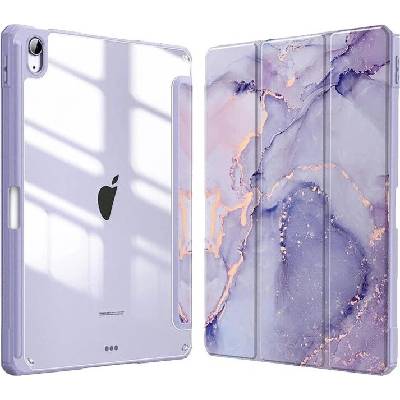 Vsechnonamobil 114527 ART MARBLE FOLIO Pouzdro pro Apple iPad 2025 iPad 2022 PURPLE