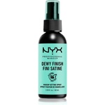 NYX Professional Makeup Makeup Setting Spray Dewy спрей за фиксация 02 Dewy Finish / Long Lasting 60ml