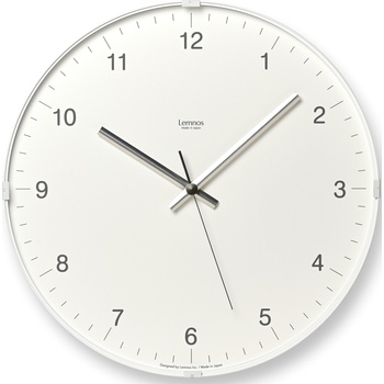 Lemnos Стенен часовник Biome 32 см бял (LC24-16 WH)