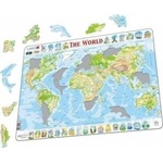 TACTIC Ukladanka Maxi Physical World Map