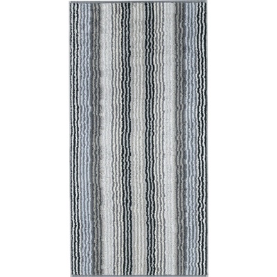 Cawö ručník Unique Streifen 944 antracitová 50 x 100 cm