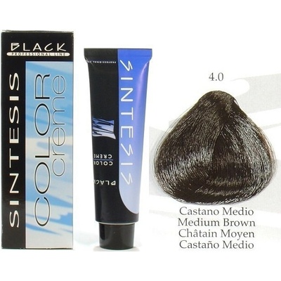 Black Sintesis Color Creme 4-0 prírodná stredno hnedá