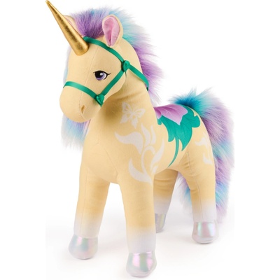 Plyšový jednorožec Spin Master Unicorn Academy Leaf 38 cm