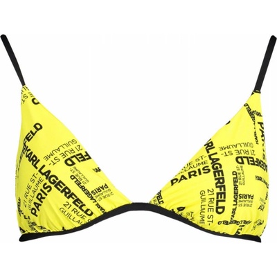 Karl Lagerfeld Beachwear Perfektné vrchný diel žltá