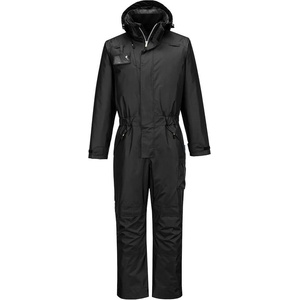 Portwest pw359 / Водоустойчив зимен гащеризон - черен xxxl (pw359bkrxxxl)