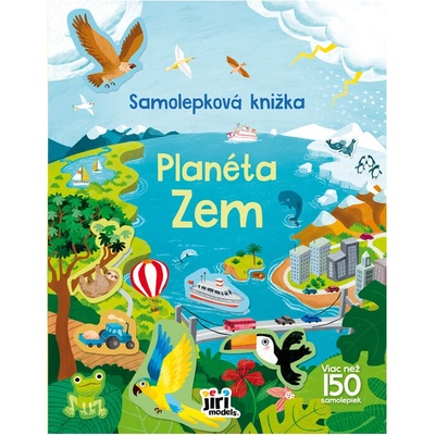Samolepková knižka panéta zem 150 ks