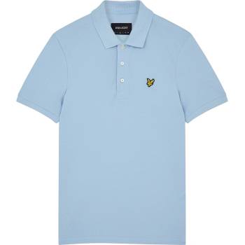 Lyle and Scott Блуза с яка Lyle and Scott Basic Short Sleeve Polo Shirt - Light Blue W487