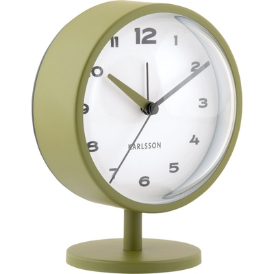 Karlsson Brisk Dome будилник, зелен (KA6027GR)