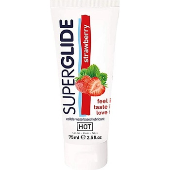 HOT SUPERGLIDE Lubricating Gel Strawberry Ягода (75 ml)
