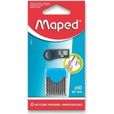 Maped náhradní tuhy do kružítka s ořezávátkem 10 ks 134211