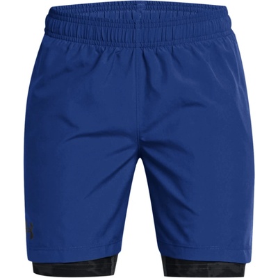 Шорти с клин Under Armour UA Tech Woven 2in1 Short-BLU 1383342-432 Размер YXS