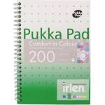 Pukka Pad Спирална тетрадка, A5, с правила, 100 страници, PUKKA PAD "Irlen Jotta Green" IRLJOTA5(GREEN) (IRLJOTA5(GREEN))