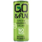 Erba Vita Енергийна негазирана напитка Go & Fun 330 мл