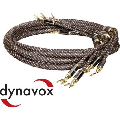 Dynavox Black Line LS-Label 2x2, 0m - Висок клас репродукторен кабел за свързване на репродукторни системи/ 6N OFC (063864)