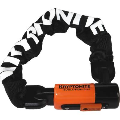 Kryptonite Верижен катинар Kryptonite Evolution 4 I. C. 1055 Mini Bike lock - Black - размер 55 cm (870-0484-0111)