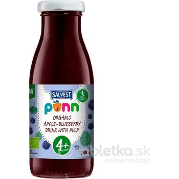 SALVEST Põnn BIO čučoriedková šťava s jablkom a dužinou 240 ml