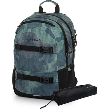 OXYBAG Studentský batoh OXY Sport Camo 152485