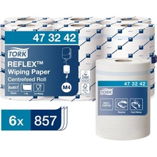 TORK Reflex jednovrstvé, bílé, 6 x 857 ks