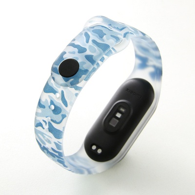 Xiaomi Průhledný maskáč - Mi Band 7/6/5 náhradní náramek Barva PK řemínku: Modrá MBSCZ-7PK02