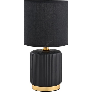 Zuma Line HS8720-BL - Настолна лампа 1xE14/40W/230V черен/златист (ZL0802)