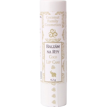 Healing Nature Kokosové balzámy na rty Bílá 42 g