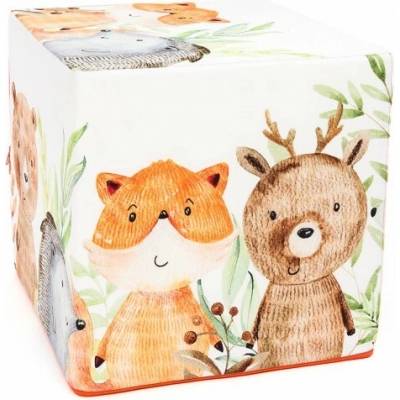 Ecopuf EF4064 Ecopuf Taburetka Kocka Modern Prémium II polyestér DG66
