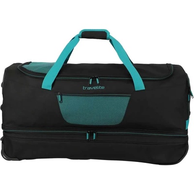 TRAVELITE Сак Travelite Basics 70cm Wheeled Duffle bag - Black (Black / Petrol)