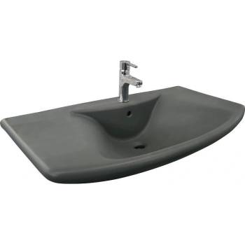 Roca Умивалник Sidney графитен цвят за монтаж върху плот (A327389920)