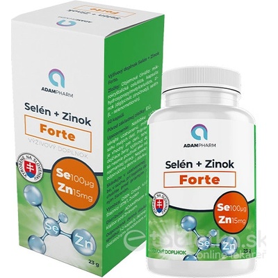 ADAMpharm Selén + Zinok Forte 60 kapsúl