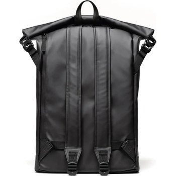 Herschel Раница Herschel Roll Top 26 L в черно голям размер с изчистен дизайн 11650-00001-OS (11650.00001.OS)