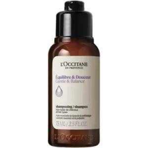 L'Occitane L'Occitane en Provence Gentle & Balance шампоан за коса, балансираща грижа, 75 мл