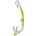 mares Шнорхел Mares Gator Dry Snorkel - Yellow Reflex - размер One Size (700-0085-0211)