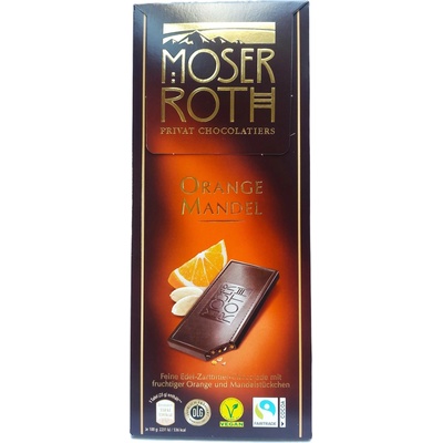 MOSER ROTH ORANGE MANDEL Hořká 125 g