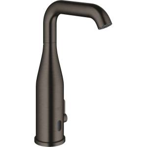 GROHE Essence E - Инфрачервена електронна смесителна батерия за умивалник със смесител и регулируем термостат, матирана Hard Graphite 36445AL0 (36445AL0)