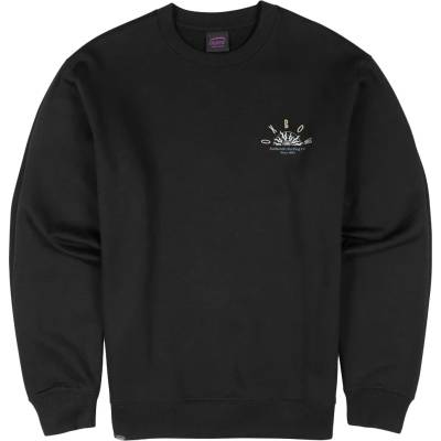 Oxbow Мъжки пуловер Oxbow Sandbar Fleece Crew Jumper - Black (017-4231-0111)