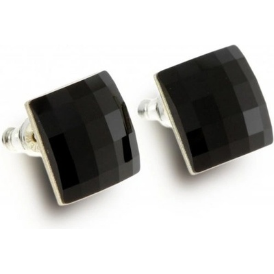 JSB se Swarovski Elements diskočtverec Jet 14683 černé