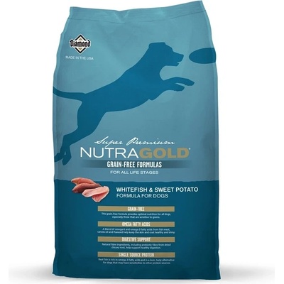 Nutra Gold White fish & Sweet Potato Grain Free 13,6 kg