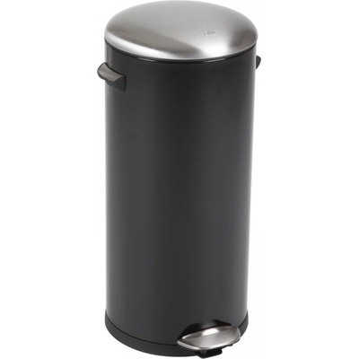 EKO-Europe EKO Кош за отпадъци с педал BELLE DELUXE- 30 литра - черен (EKO 921730 - Black)