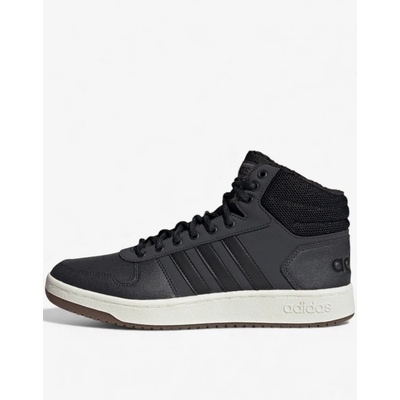 Adidas Hoops 2.0 Mid Winterized Shoes Black