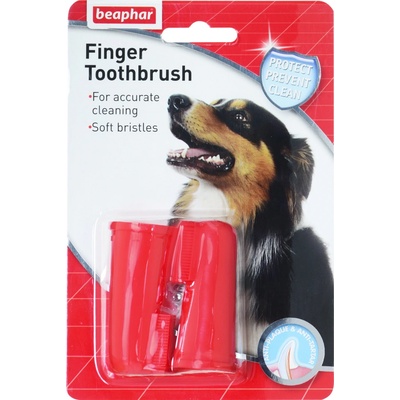 Beaphar Dog A-Dent zubna kefka na prst 2 ks