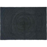 vidaXL Килими за помещение Тъмносиво 140 x 200 cm юта (42010563)