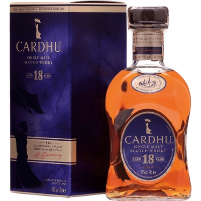 Cardhu 18y 40% 0,7 l (kartón)