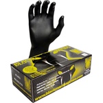 BLACK MAMBA GLOVES M Черни нитрилни ръкавици 100 бр. кутия (BLM05004)