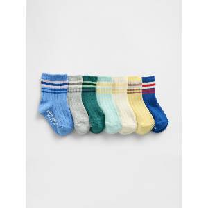 GAP Бебешки чорапи, 7 чифта GAP GAP | Mnogotsveten | Момчешки | 12-24 месеца