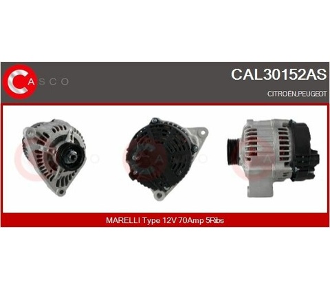 generátor CASCO CAL30152AS